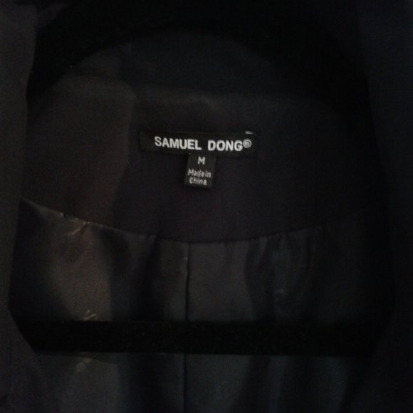 Tranche coat Designer Samuel Dong size M ,qualety material not worn new. - Picture 2 of 11